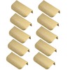 JNRFTY 10 Pack Cabinet Pulls Hidden Drawer Pulls Handle Aluminum