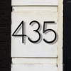 Floating Modern House Numbers 5 inch, Deamos Zinc Alloy Home