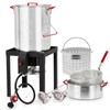 30 Qt Turkey Deep Fryer & 10 Qt Fish Fryer