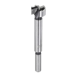 HARFINGTON Forstner Drill Bit 18mm (0.71") Dia 8mm (5/16") Round Shank Serrated High Carbon Steel Hole Opener for Wood Drilling Hinge Woodworking