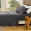 Bedlifes 100% French Linen Sheets King Size 18-24”Extra Deep Pocket
