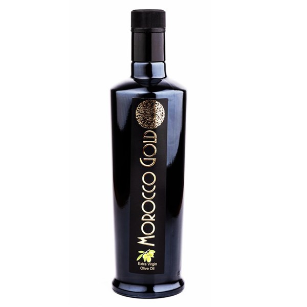 Morocco Gold Single Estate Extra Virgin Olive Oil, Unfiltered, Unblended, High in Polyphenols, Pure & Natural, 500ml