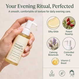 Overnight Firming Oil for Mature Skin, Body Firming Oil, Deeply Moisturizing, Instantly Improve Elasticity for All Skin Types (2)