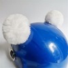 2 Pcs 9cm Pom Pom Helmet Decorations for Snowboarding Cycling