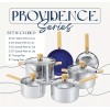 CONCORD Providence Series 10 Pieces Stainless Steel Cookware Set. Sauce