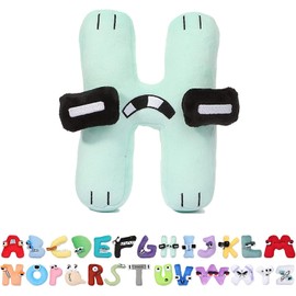 Octopus Plush Alphabet Lore Plushie Toy Alphabet Lore Plush Alphabet Lore Teddy for Children Early Education Lore Plush for Children Gifts Birthday Gift Present 3-6 Year Old (H)