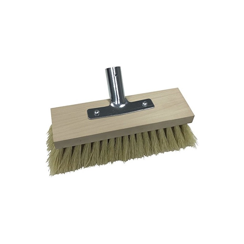 Tar Brush Fiber 23 cm Square | Without Handle –