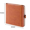 HOMEMARS Notebook Set of 2, 12 cm x 12 cm,