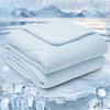 PHF Soft Cooling Blanket Queen Size for Hot Sleepers and
