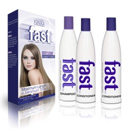 FAST Shampoo 300ml, 2x Conditioner 300ml - NO SLS/PARABENS