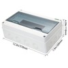 Otdorpatio Breaker Box Distribution Protection Box, IP65 Clear Cover Electrical