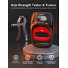 Grip Strength Tester Trainer - Electronic Hand Dynamometer of 400lbs/180kg