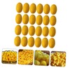 Baluue 50Pcs Natural Silk Ball for Deep Facial Cleansing Exfoliating