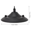 OSALADI Ceiling Canopy Kit Ceiling Light Lamp Base Pendant Light
