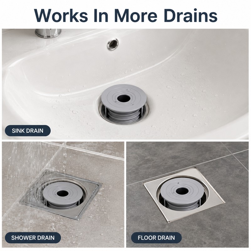 2pcs Sink Drain Plug for Bathroom and Kitchen - 70-75mm