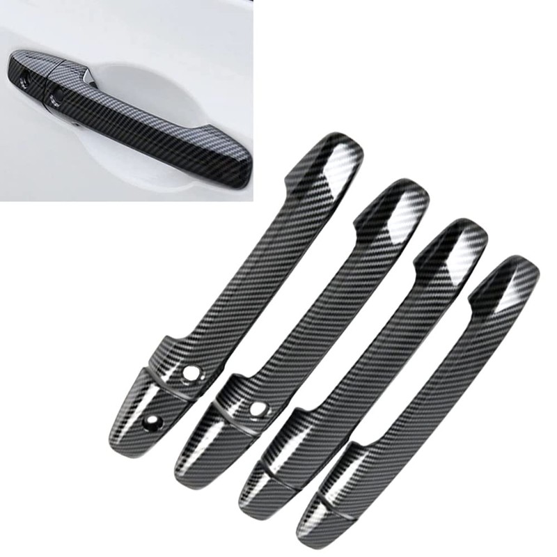 TOTMOX Exterior Car Door Pull Handle Cover Trims, Scches ors