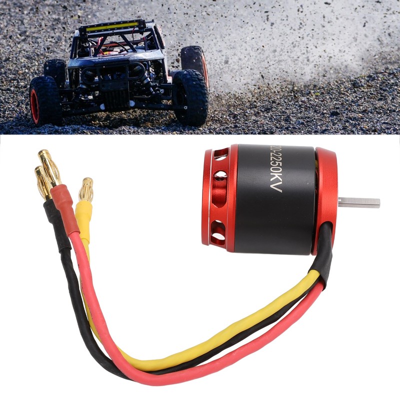 RC 3520 Outrunner Brushless Motor Aluminum Copper Brushless Motor with