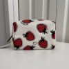 Coach NWT Coach Essential Cosmetic Pouch With Strawberry Print Leather