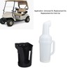 Golf Cart Sand Bottle with Holder Universal Fit Divot Filler