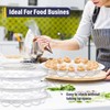 Shellwei 6Pcs Deviled Egg Platter with Lid Container Tray with
