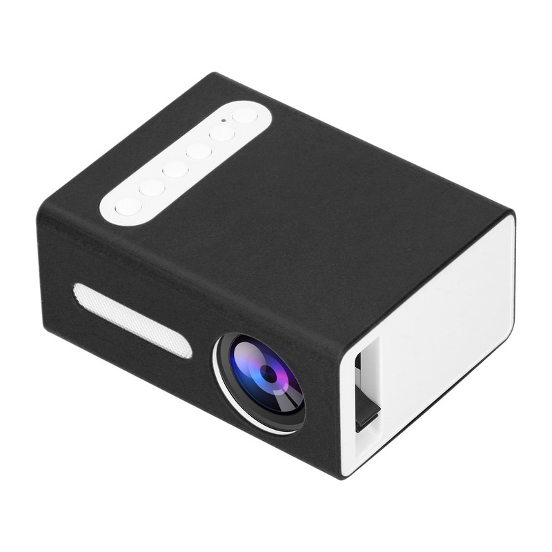 Mini Household Projector Portable LED Home Media Video Player Kid's