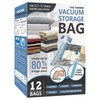 12 Pack Vacuum Storage Bags, Space Saver Vacuum Storage Bags,