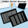 GioXtra Funny Office Notebook - 2Pcs Hidden Message A5 Spiral