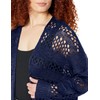 GRECERELLE 2025 Women Summer Crochet Boho Long Sleeve Lightweight Oversized
