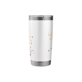 Unicyclist Unicycling Unicycler Colorsplash Unicycle Stainless Steel Insulated Tumbler