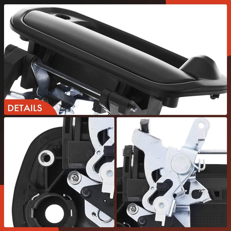 A-Premium Tailgate Handle Liftgate Latch Handle with Camera Hole &