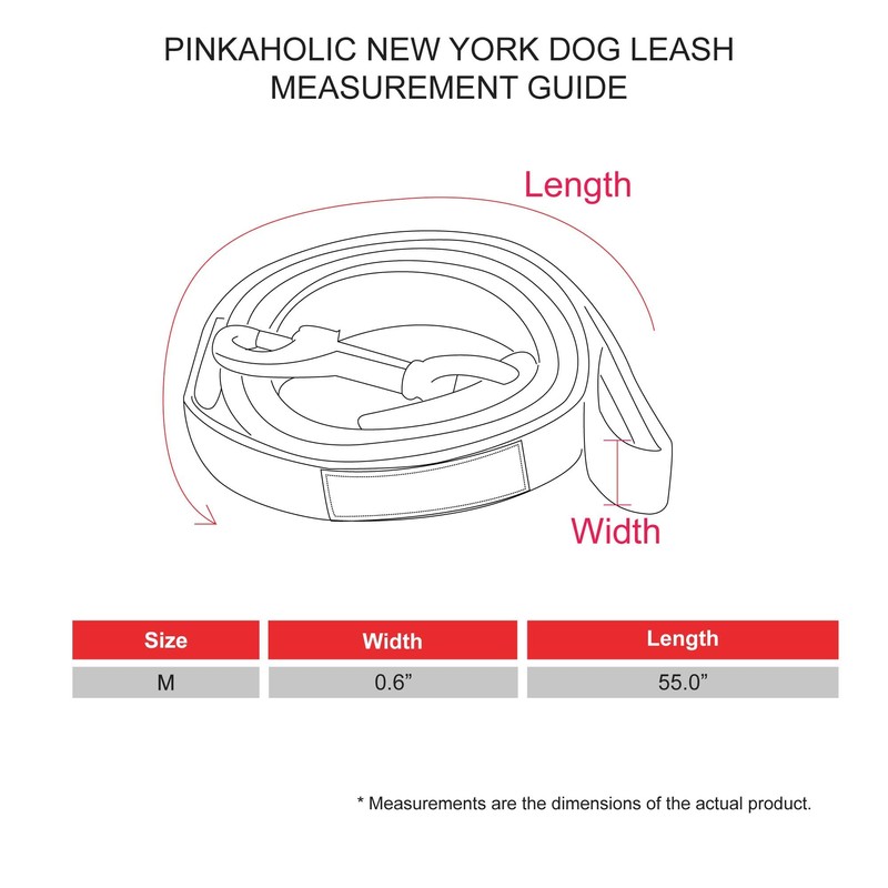 Pinkaholic New York Lidia Dog Leash Flower Pattern for Small