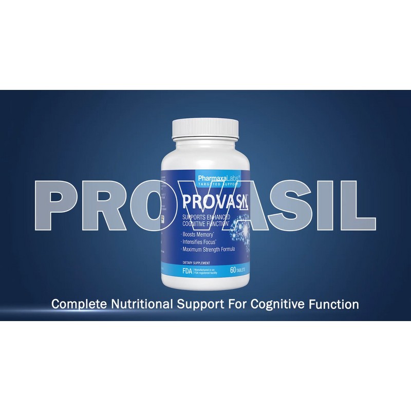 PharmaxaLabs Provasil Cognitive Enhancer | Boost Focus, Memory & Mental