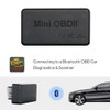 ATOTO Bluetooth OBDII/OBD2 Car Diagnostic Scanner/Scan Tool Compatible with Torque