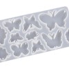 Molde De Silicona De Mariposa, Molde Colgante De Resina Para