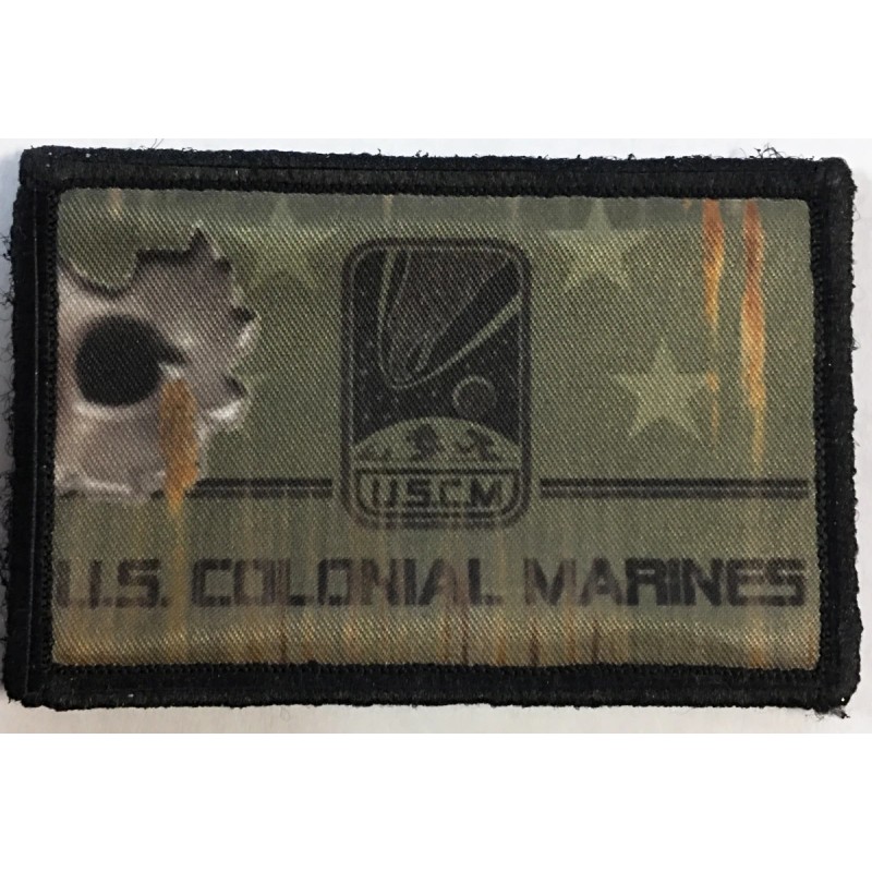 Sgt APONE Aliens movie Morale Patch Military Tactical Army Flag