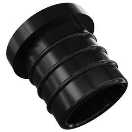 63mm (2 1/2") Black Hollow Blanking Plastic End Cap Bung for Hose & Pipes