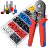 Sendowtek Kit de Terminales para Cable, Alicates Alambre Engarzado, 1200pcs