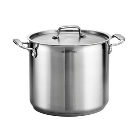 Tramontina Stock Pot, 12-Quart, stainless steel