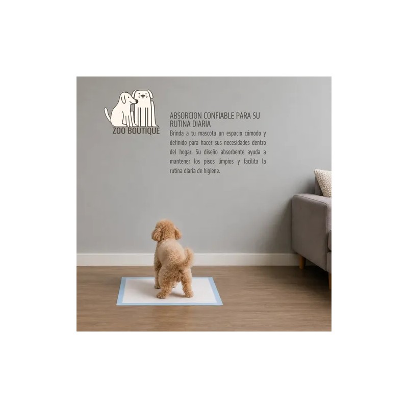 Paños Absorbentes Pañales Tapete Perro Entrenadores 100 Pz