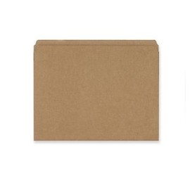 Smead 10710 Kraft File Folders Straight Cut Reinforced Top Tab Letter Kraft 100/Box