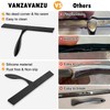 Shower Squeegee for Glass Doors & Microfiber Scrubber Kit 11Inch