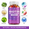 Organic Biotin Collagen Gummies Hair Skin Nails Joints Vitamins Immune