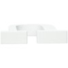 Rayher 62672000 MDF Letter U, White, 11 cm, Thickness 2