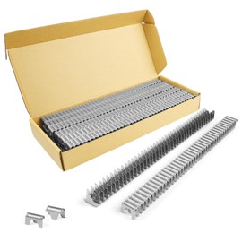 KIMSING CL-34 Galvanized Clinching Clips 960 PCS/Box Compatible with M85 Clinch Clipper Tool for Crab Pots, Lobster Traps, Wire to Wire Fastening