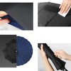 ThreeH Walking Stick Umbrella 190T 24 Ribs Double Canopy Long