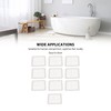 Disposable Shower Drain Cover Waterproof Adhesive Mesh Sticker Drain Hair