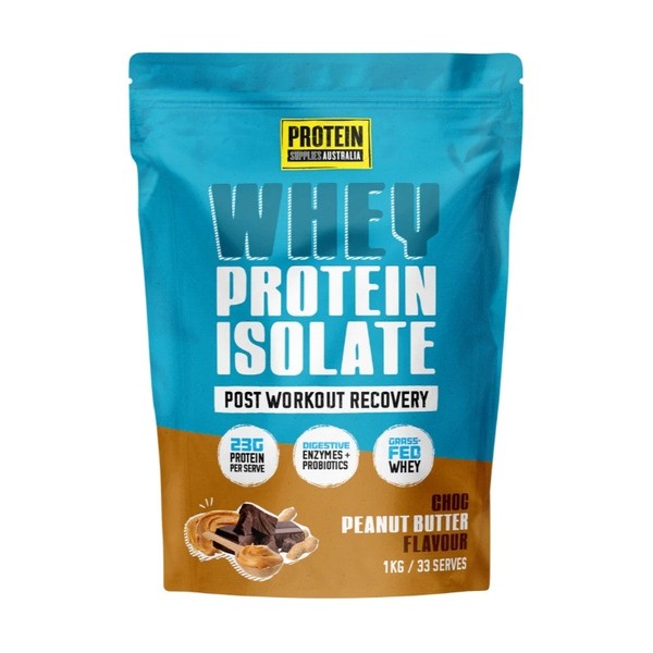 Protein Supplies Australia Whey Protein Isolate - Choc Peanut Butter