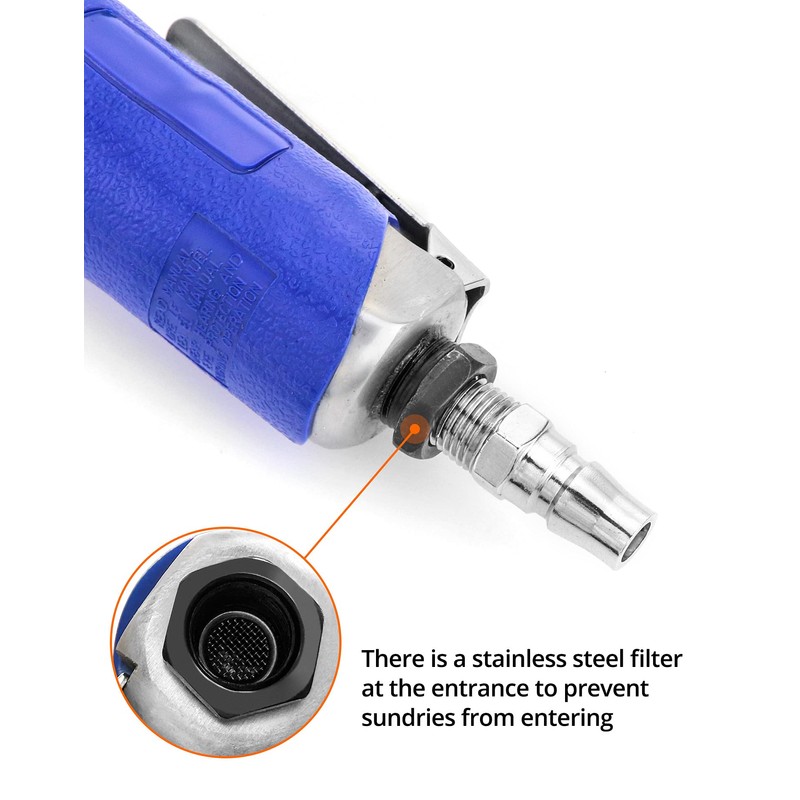 QWORK Air Ratchet Wrench, 3/8" Super Fast Heavy Duty Air