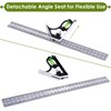 Combination Angle Ruler, Right Angle Ruler, Carpenter Square, Combination Square,