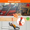 3 in 1 Chainsaw Holder 10" - Heavy Duty Chainsaw